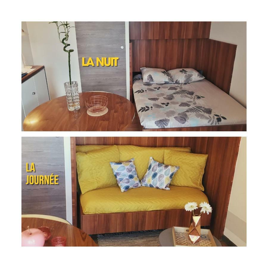 Studio Port D'Hyeres Vue Mer Et Iles De Porquerolles Et Port-Cros ภายนอก รูปภาพ